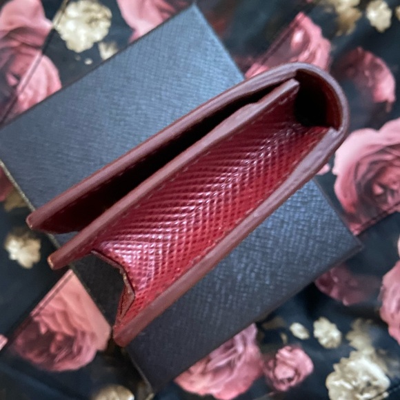 NWOT* Prada Saffiano Leather Card Holder - Picture 7 of 14